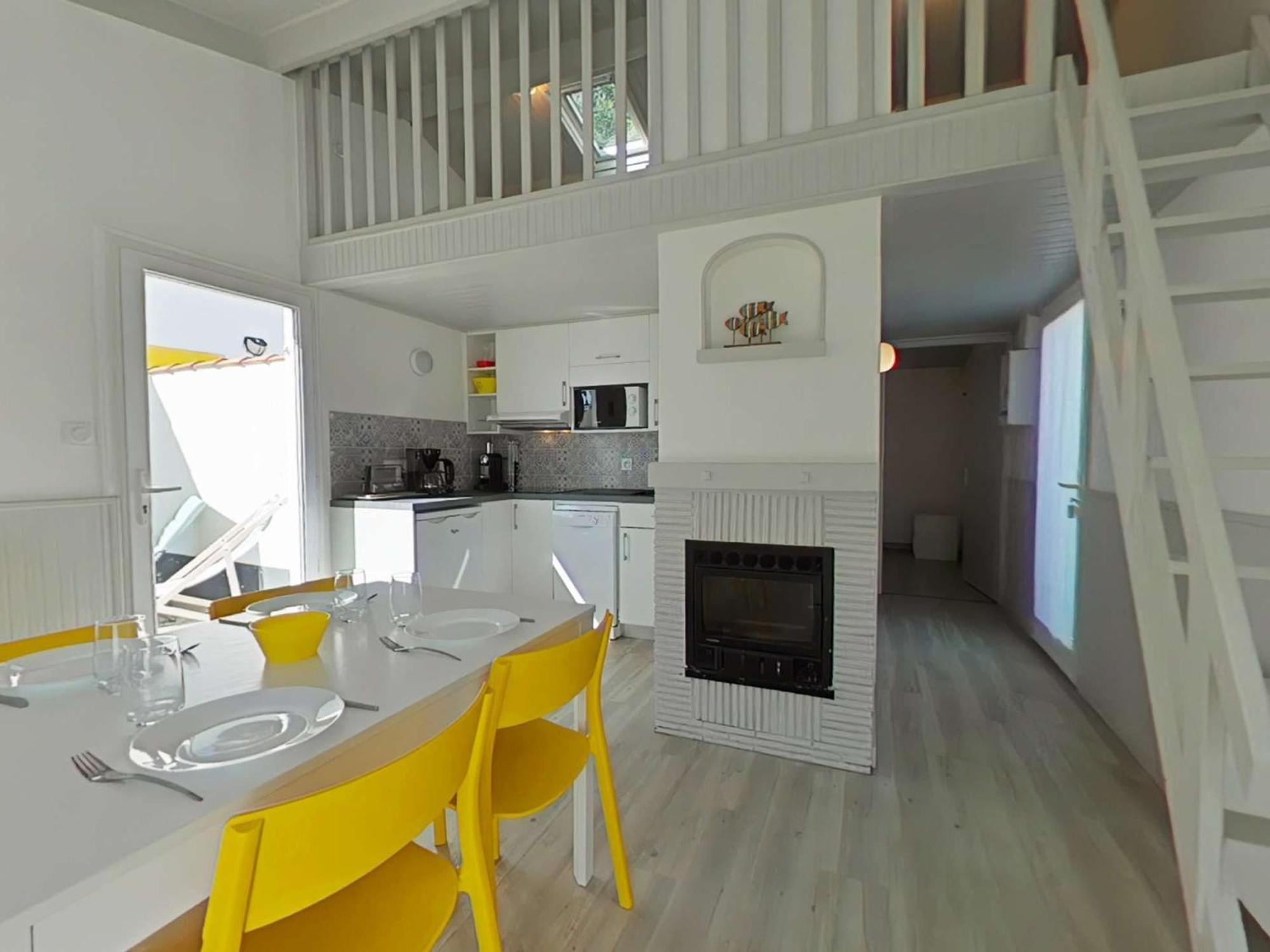 Maison Cosy Avec Mezzanine, Piscine Chauffee, Proche Mer - 4 Couchages - Parking Privatif - Fr-1-224A-1 Brétignolles-sur-Mer Exteriör bild