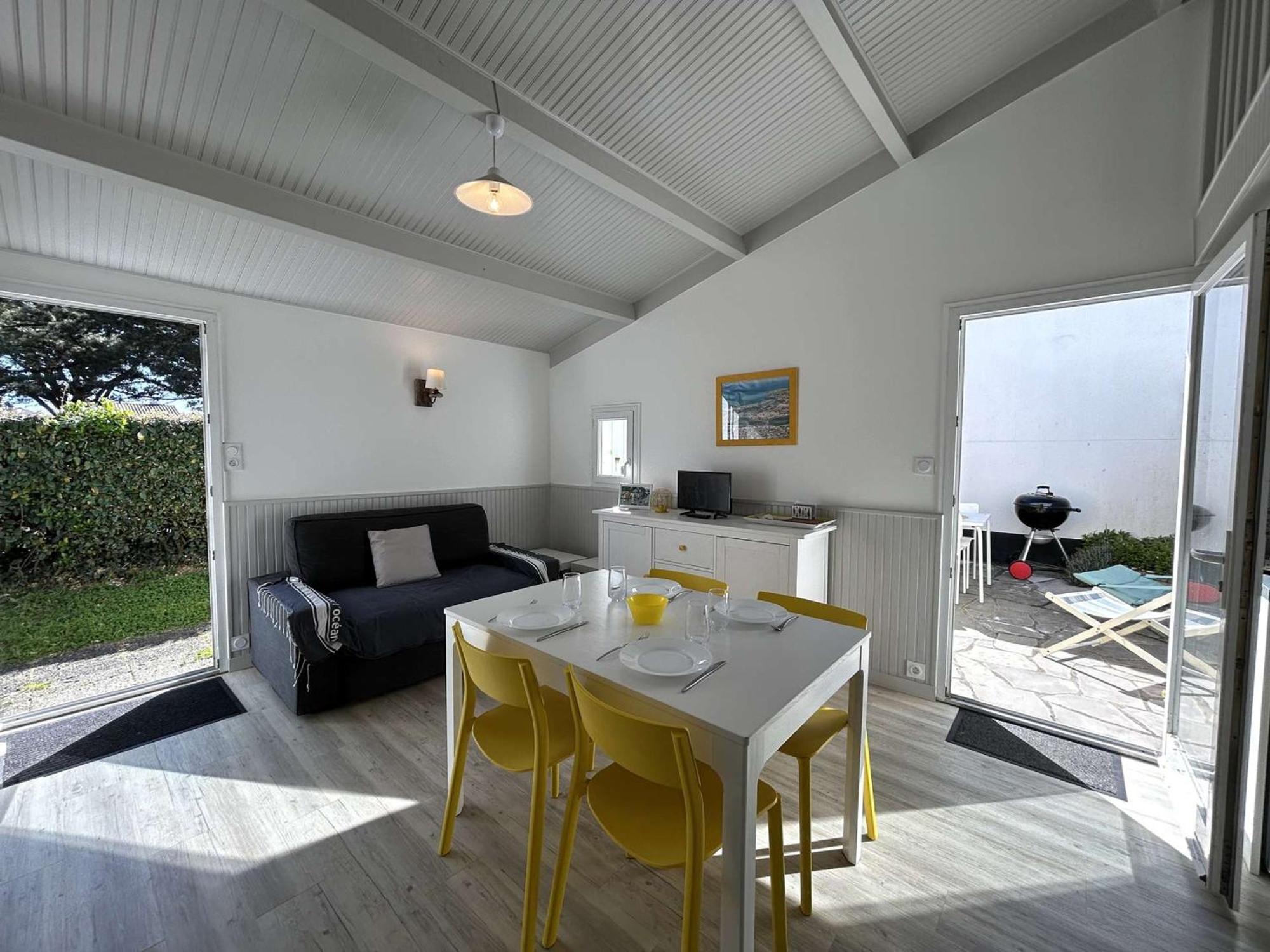 Maison Cosy Avec Mezzanine, Piscine Chauffee, Proche Mer - 4 Couchages - Parking Privatif - Fr-1-224A-1 Brétignolles-sur-Mer Exteriör bild