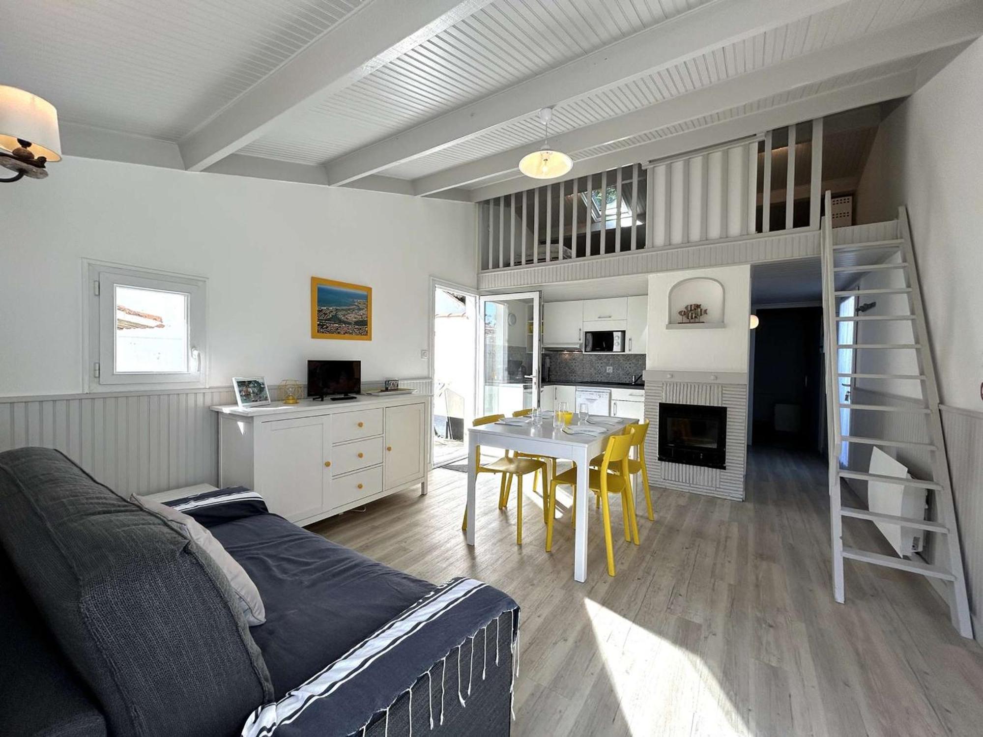 Maison Cosy Avec Mezzanine, Piscine Chauffee, Proche Mer - 4 Couchages - Parking Privatif - Fr-1-224A-1 Brétignolles-sur-Mer Exteriör bild